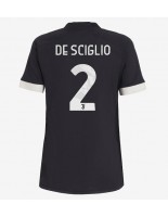 Juventus Mattia De Sciglio #2 Alternativní Dres pro Dámské 2023-24 Krátký Rukáv